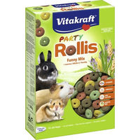 Produktbild von Vitakraft Rollis Party Kräcker Leckerli für Kaninchen und Nagetiere 500 g - 2 x 500 g