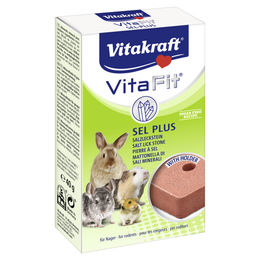Produktbild von Vitakraft SEL-Plus Salzleckstein Nagerstein 10er Pack