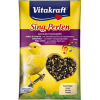 Produktbild von Vitakraft Sing Perlen Ergänzungsfutter für Kanarienvögel ohne tierisches Protein 4 Stück