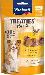 Vitakraft Treaties Belohnungssnack Huhn mit hohem Fleischanteil und ohne Zucker 3 x 120 g – Bild 1 von 2