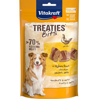Produktbild von Vitakraft Treaties Belohnungssnack Huhn mit hohem Fleischanteil und ohne Zucker 3 x 120 g