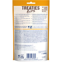 Produktbild von Vitakraft Treaties Bits+ Hundesnack Hühnchen mit hohem Fleischanteil und ohne Zucker 120 g - 120 g