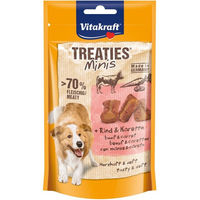 Produktbild von Vitakraft Treaties Minis Belohnungssnack Rind für Hunde 8x48g