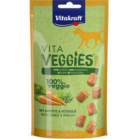 Produktbild von Vitakraft Veggie Bits Karotte Veganer Belohnungssnack ohne tierisches Protein 40 g - 40 g