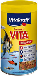 Vitakraft VITA Flockenfutter für Süßwasserfische mit Garnelen ohne Konservierungsstoffe und Zucker 1000 ml – Bild 1 von 5