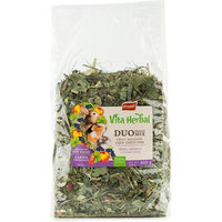 Produktbild von Vitakraft Vita Herbal Duo Snack Obstwiese für Kaninchen und Nager 400 g vegan ohne tierisches Protein - 400 g