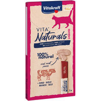Produktbild von Vitakraft Vita Naturals Liquid Snack Creme Rind 11 x 5 Stück