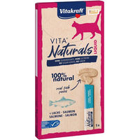 Produktbild von Vitakraft Vita Naturals Liquid Snack Lachs Creme 11 x 5 Stück - 11 x 5 Stk.