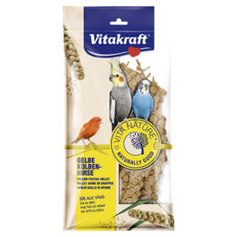 Produktbild von Vitakraft Vita Nature Gelbe Kolbenhirse für Vögel ohne tierisches Protein 14 Stück à 100 g - 14 x 100 g