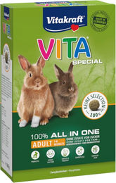 Produktbild von Vitakraft VITA Special Adult Kaninchen Futter ohne tierisches Protein 3 x 600 g - 3 x 600 g