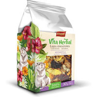 Produktbild von Vitakraft Vitapol Flower Meadow Getrocknete Kräuter für Chinchillas und Kaninchen 30 g - 30 g