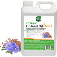 Produktbild von Vitalbix Leinöl mit Vitamin E für Haut und Fell sowie Verdauung 2 Liter