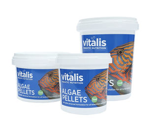Produktbild von Vitalis Algae Pellets Meerwasser Fischfutter für Tropenfische 1,8 kg