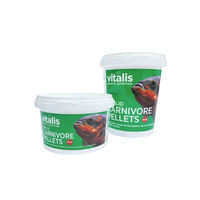 Produktbild von Vitalis Cichlid Carnivore Pellets 4mm Fischfutter für Buntbarsche 1,8kg