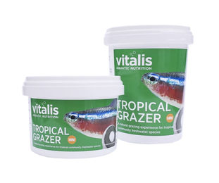 Produktbild von Vitalis Mini Tropical Grazer Fischfutter für Süßwasserfische 240g