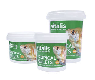 Produktbild von Vitalis Tropical Pellets Süßwasser Fischfutter 1,8kg