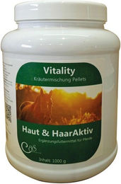 Vitality Haut & Fell Aktiv Pellets Haut-Fell-Supplement 1000g – Bild 1 von 3