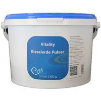 Produktbild von Vitality Kieselerde Pulver für Pferde zur Unterstützung von Haut, Fell und Hufen 1300g