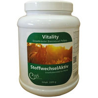 Produktbild von Vitality StoffwechselAktiv Brennessel Pellets Getreidefrei Ergänzungsfutter ohne tierisches Protein 1000g