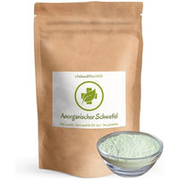 Produktbild von vitalundfitmit100 Anorganischer Schwefel fein gemahlenes Pulver 500g zur Unterstützung des Immunsystems