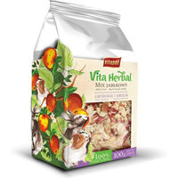 Produktbild von VITAPOL Apfel-Mix mit getrockneten Kräutern für Kaninchen 100 g - 100 g