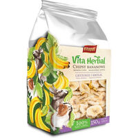 Produktbild von VITAPOL Bananenchips für Kaninchen 150g - 150 g