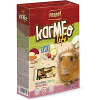 Produktbild von VITAPOL Ergänzungsfutter für Meerschweinchen 2in1 Obst und Gemüse vegan ohne tierisches Protein 340g - 340 g