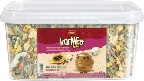 Produktbild von VITAPOL Fruchtfutter für Meerschweinchen veganes Ergänzungsfutter 1,7 kg - 1,7 kg