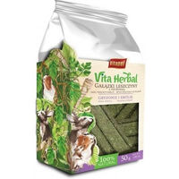 Produktbild von VITAPOL Haselzweige mit Petersilie für Kaninchen und Nager 50 g