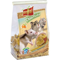 Produktbild von VITAPOL Kräcker Snack für Nagetiere wie Hamster Maus und Ratte vegan und ohne tierisches Protein 130g
