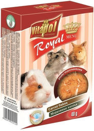 Produktbild von VITAPOL Menü Flocken Karotte Extrudat für Kaninchen 40 g - 40 g