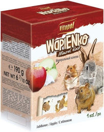 Produktbild von VITAPOL Mineralstein für Nagetiere Apfel 190 g