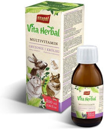 Produktbild von VITAPOL Multivitamin Vitaminpräparat für Nager und Kaninchen 100ml - 100 ml