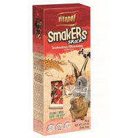 Produktbild von VITAPOL Smakers Erdbeere Leckerli für Kaninchen 90g