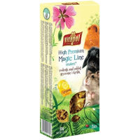 Produktbild von VITAPOL Smakers Knabberstangen für Hamster und Kaninchen mit Zitronenzauberschnur 300g