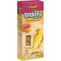 Produktbild von VITAPOL Smakers Knabberstangen für Kanarienvögel mit Honig und Vitaminen 200g