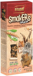 Produktbild von VITAPOL Smakers Kräcker für Nagetiere und Kaninchen Joghurt Löwenzahn 180g