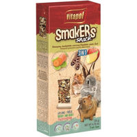 Produktbild von VITAPOL Smakers Kräcker Snack für Nagetiere Vegan 120g