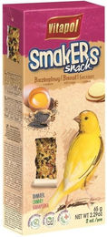 Produktbild von VITAPOL Smakers Mohn Ei-Biskuit Ergänzungsfutter für Kanarienvögel 2 Stück 50 g - 2 x 50 g