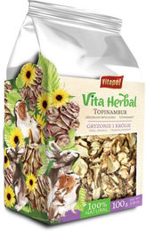 VITAPOL Topinambur getrocknete Kräuter für Kaninchen 100g - 100 g – Bild 1 von 1