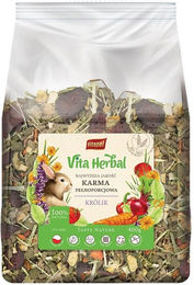 Produktbild von VITAPOL Vita Herbal Alleinfuttermittel für Kaninchen getreidefrei und vegan 400g