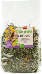 Produktbild von VITAPOL Vita Herbal Duo Snack Kräuterwiese für Kaninchen 500 g vegan ohne tierisches Protein
