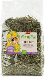 Produktbild von VITAPOL Vita Herbal Duo Snack Kräuterwiese für Meerschweinchen 500 g vegan ohne tierisches Protein - 500 g