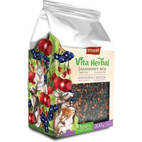 Produktbild von VITAPOL Vita Herbal Ergänzungsmischung Berry Mix für Kaninchen und Nager 200 g - 200 g