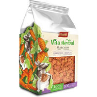 Produktbild von VITAPOL Vita Herbal Getrocknete Möhren für Kaninchen und Nager 100 g - 100 g