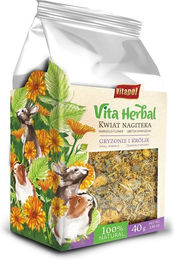 Produktbild von VITAPOL Vita Herbal Ringelblumenblüten getrocknete Kräuter für Kaninchen und Nagetiere 40g - 40 g