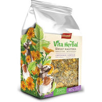 Produktbild von VITAPOL Vita Herbal Ringelblumenblüten getrocknete Kräuter für Kaninchen und Nagetiere 40g - 40 g