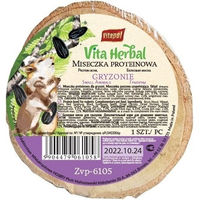 Produktbild von VITAPOL Vita Kräuter-Eiweißschale Knabberstange für Kaninchen 400g