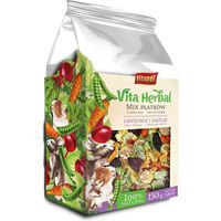 Produktbild von VITAPOL Vitaherbal Flockenmischung Vitaminsupplement für Kaninchen 150g - 150 g