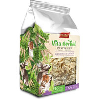 Produktbild von VITAPOL VITAHERBAL Kräutergemüsesnack aus getrockneten Kräutern für Kaninchen und Chinchilla 100 g - 100 g